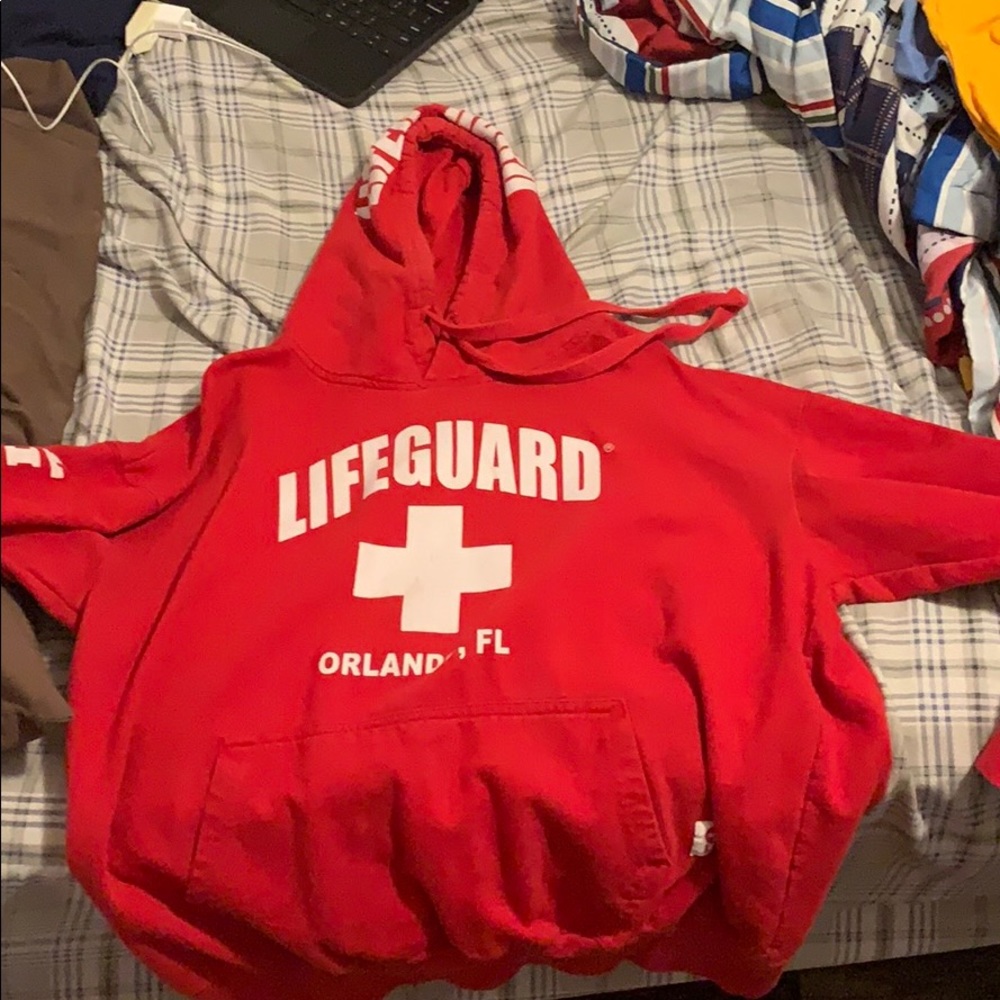 XL mens lifeguard hoodie